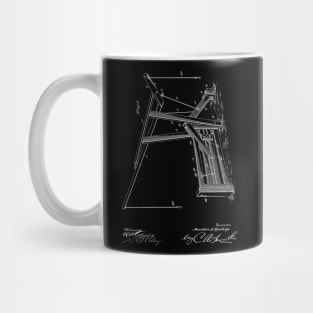 Gate Vintage Patent Hand Drawing Mug